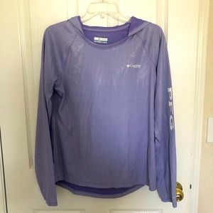 Columbia PFG Omni – shade sun protection woman’s size medium shirt